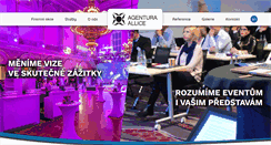 Desktop Screenshot of hostesky.allice.cz